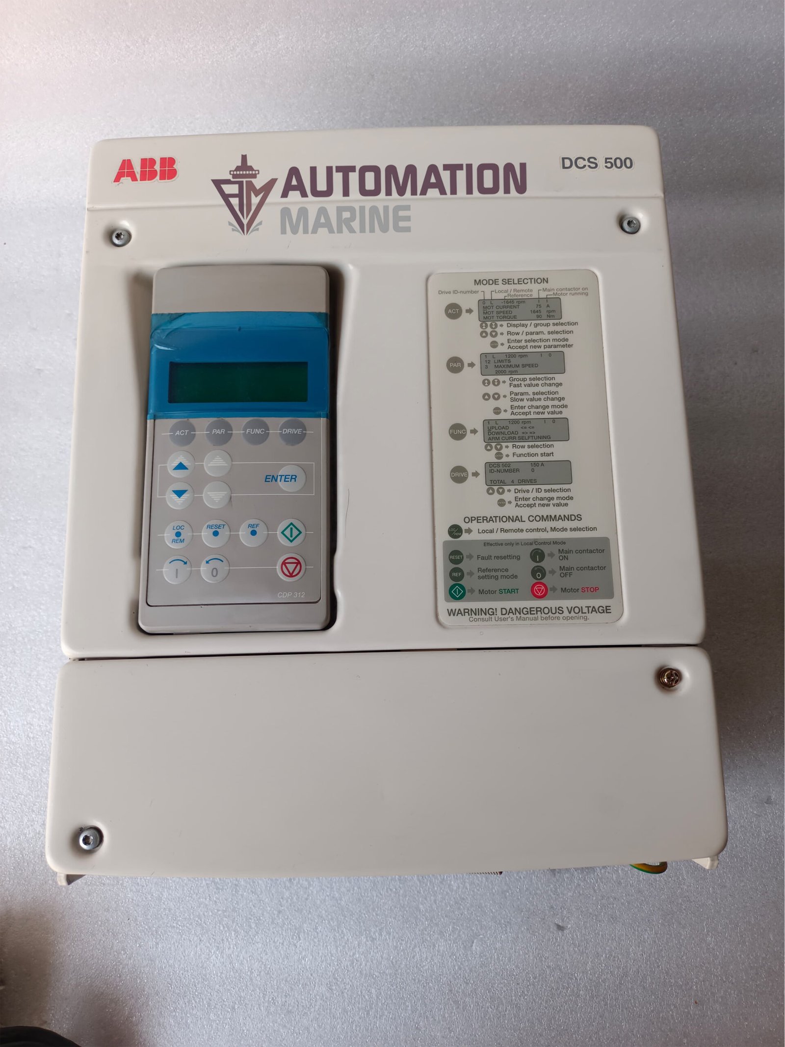 ABB DCS500 ABB DCS501B0075-51-2100000-000000000 DC DRIVE