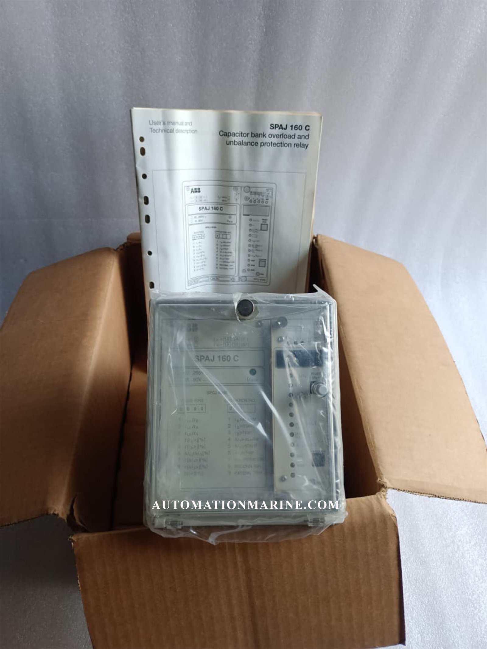 SPAJ 160C ABB SPAJ 160C ABB SPAJ 160 C-AA RELAY