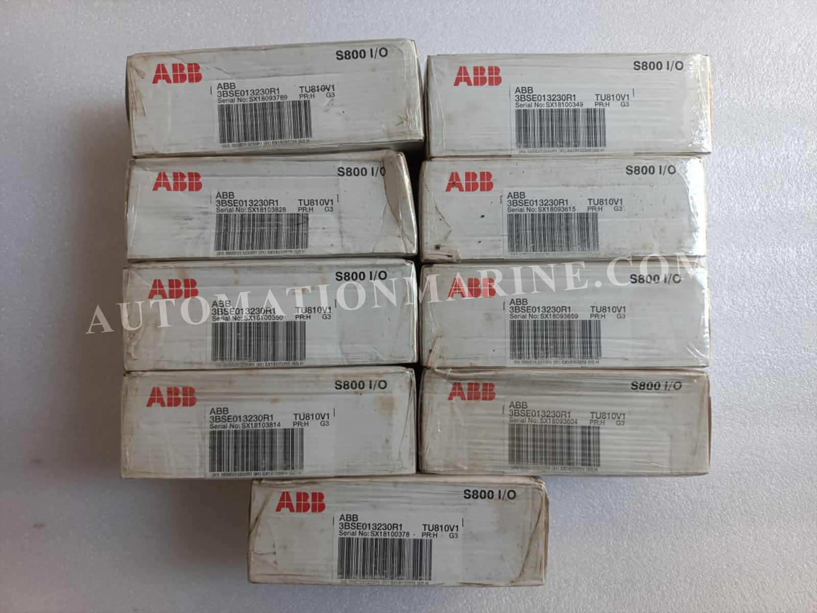 SELL FOR LOT 9 QTY ONLY 1499$ FREE SHIPPING ABB TU810V1 ABB 3BSE013230R1 MODULE