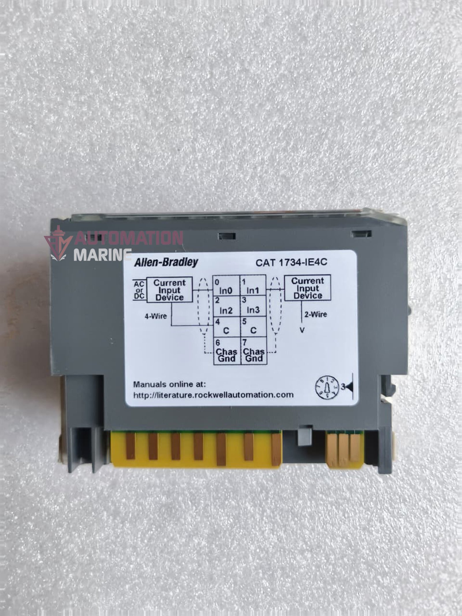 ALLEN-BRADLEY 1734-IE4C ALLENBRADLEY 1734IE4C POINT I/O 4 POINT ANALOG INPUT MODULE Uncategorized