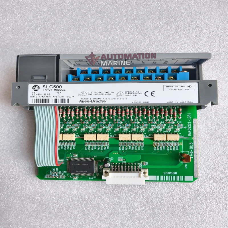 Allen‑Bradley 1746‑IB16 SLC 500 DC-Sink (Sinking/NPN) 16-Point Digital Input Module MODULE