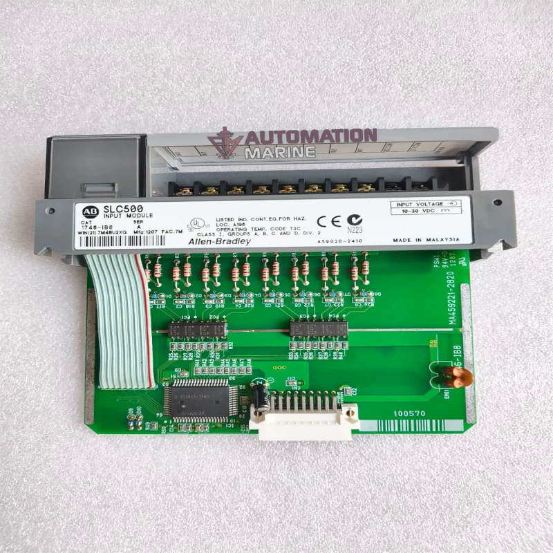 Allen‑Bradley 1746‑IB8 SLC 500 8-Point DC Sink (NPN) Digital Input Module MODULE