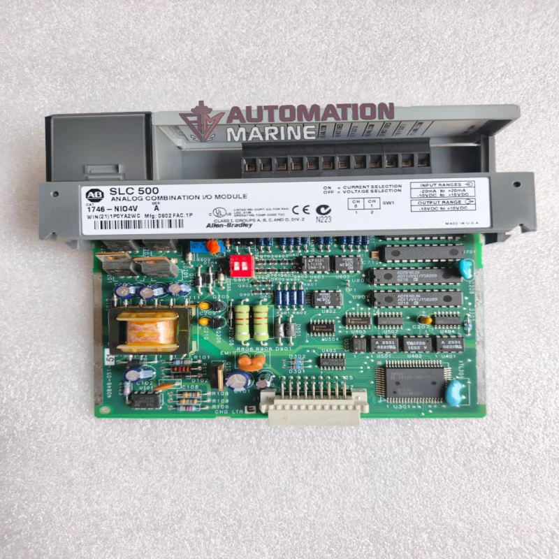 Allen‑Bradley 1746‑NIO4V – SLC 500 Analog Combination I/O Module MODULE