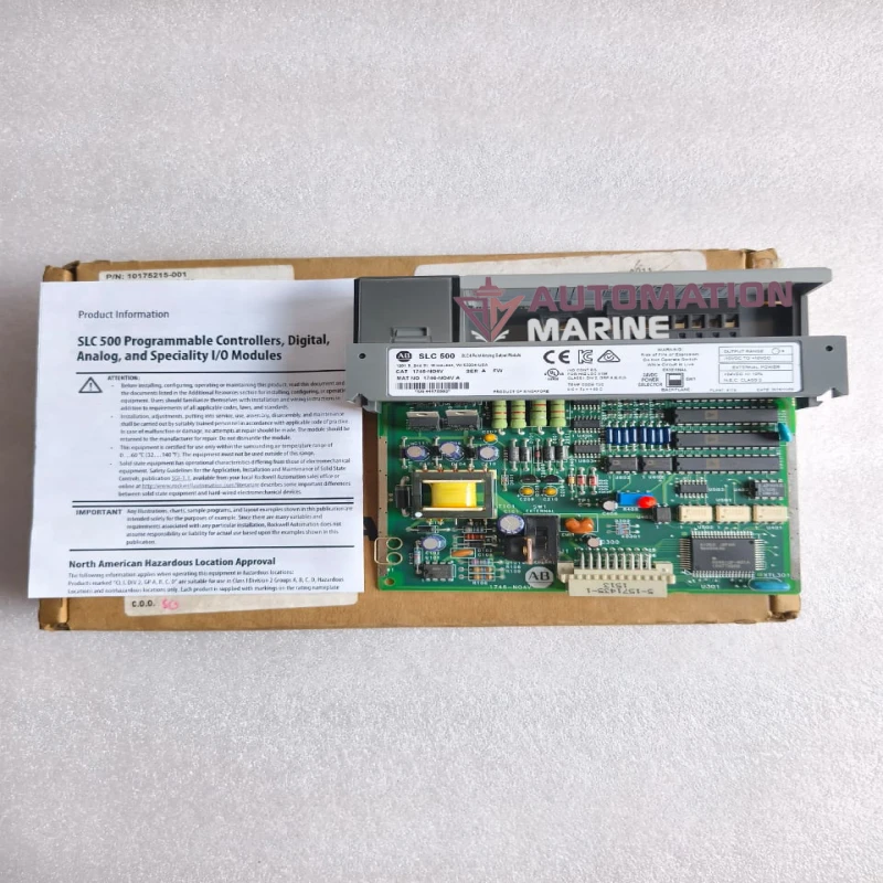 Allen‑Bradley 1746‑NO4V SLC 500 4-Point Analog Voltage Output Module MODULE