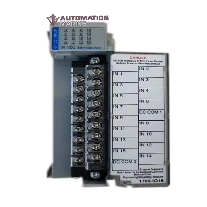 Allen‑Bradley 1769‑IQ16 16-Point 24VDC Sink/Source Digital Input Module for CompactLogix PLC PROGRAMMABLE LOGIC CONTROLLER (PLC)