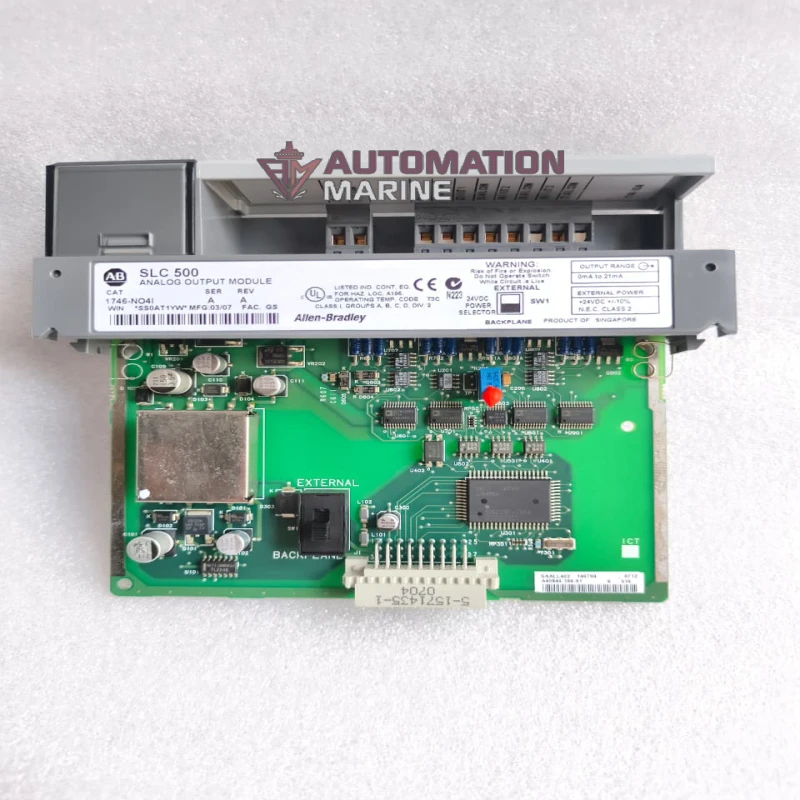 Allen-Bradley 1746-NO4I SLC 500 Analog Output Module, 4-Channel Current Output (4–20 mA) MODULE