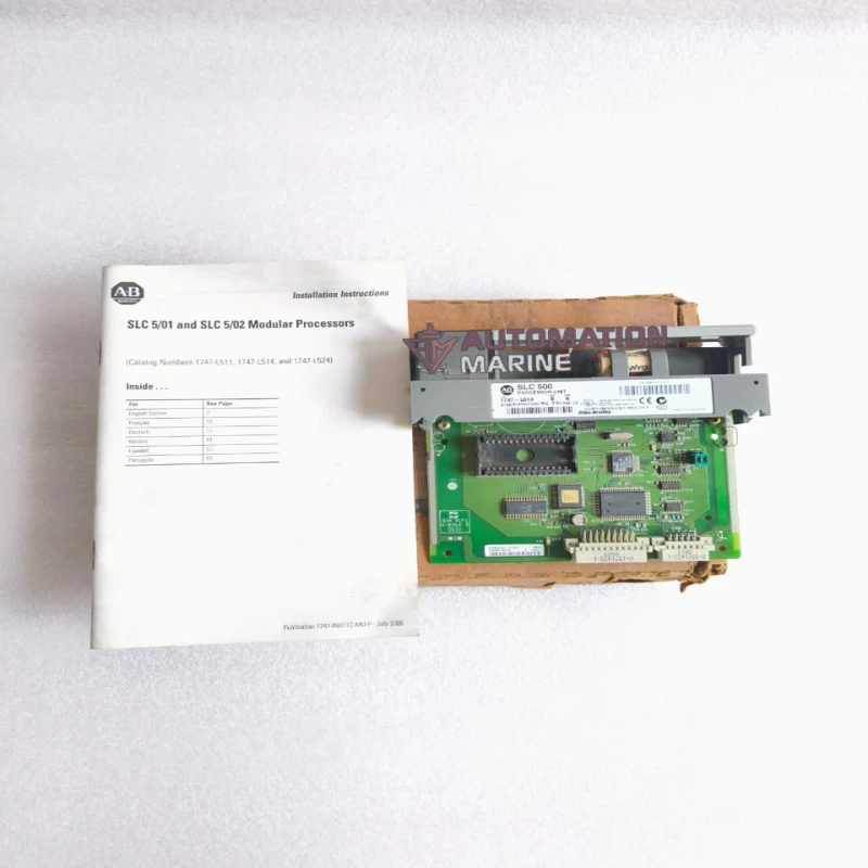 Allen-Bradley 1747-L514 SLC 500 Processor Unit CPU Module with DH-485 & RS-232 Communication MODULE