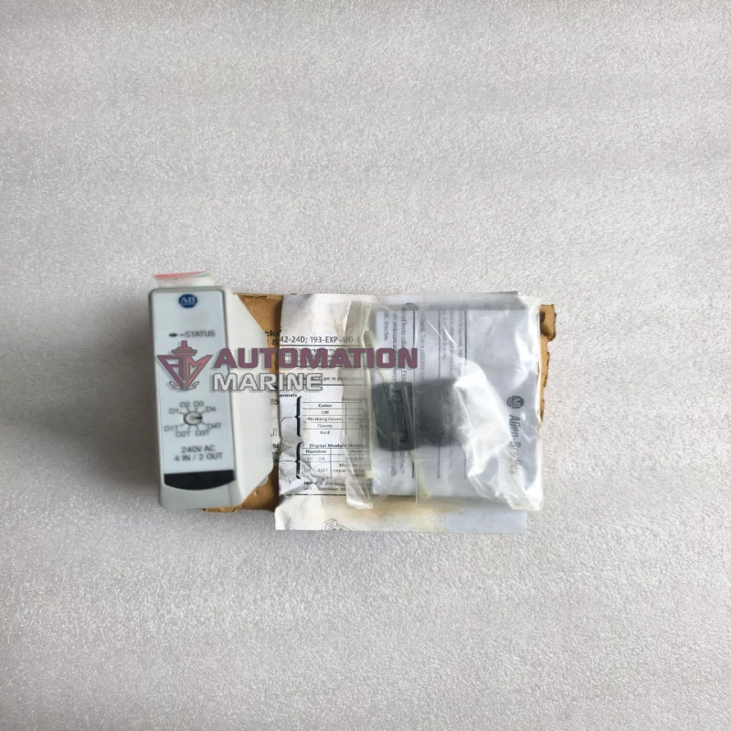Allen-Bradley 193-EXP-DIO-42-240 Digital Expansion I/O Module for E300 Electronic Overload Relay – 24/240V AC/DC MODULE