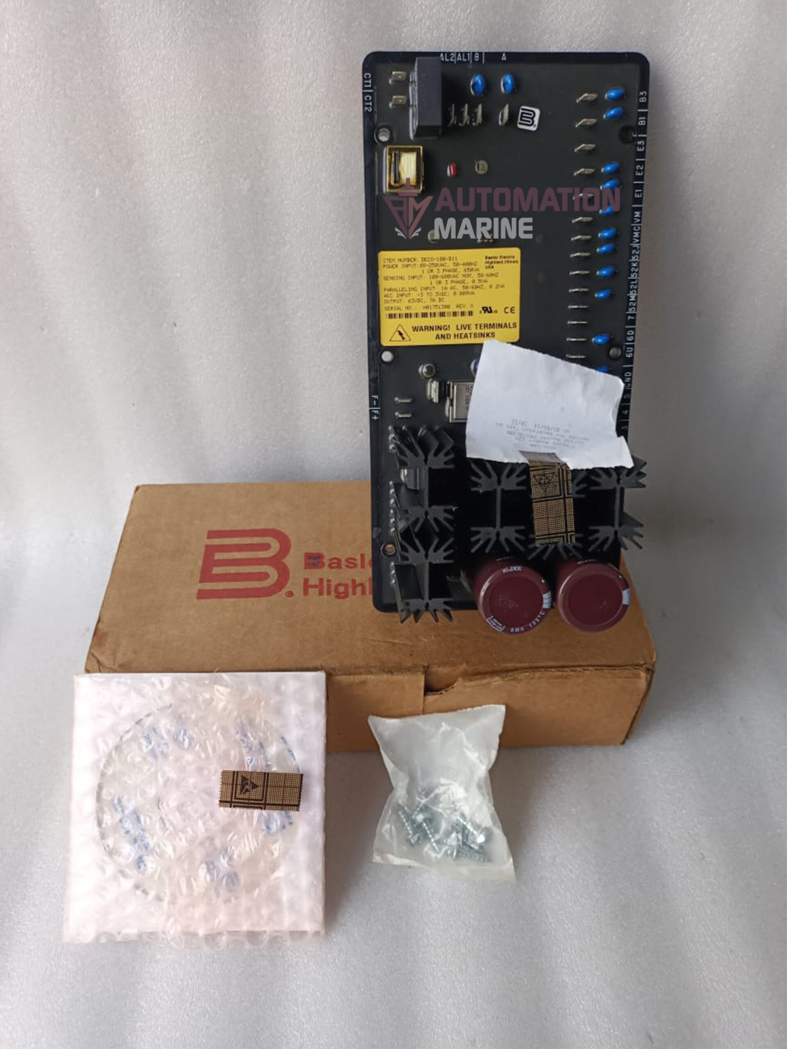 BASLER DECS-100-B11 BASLER DECS100B11 CONTROLLER