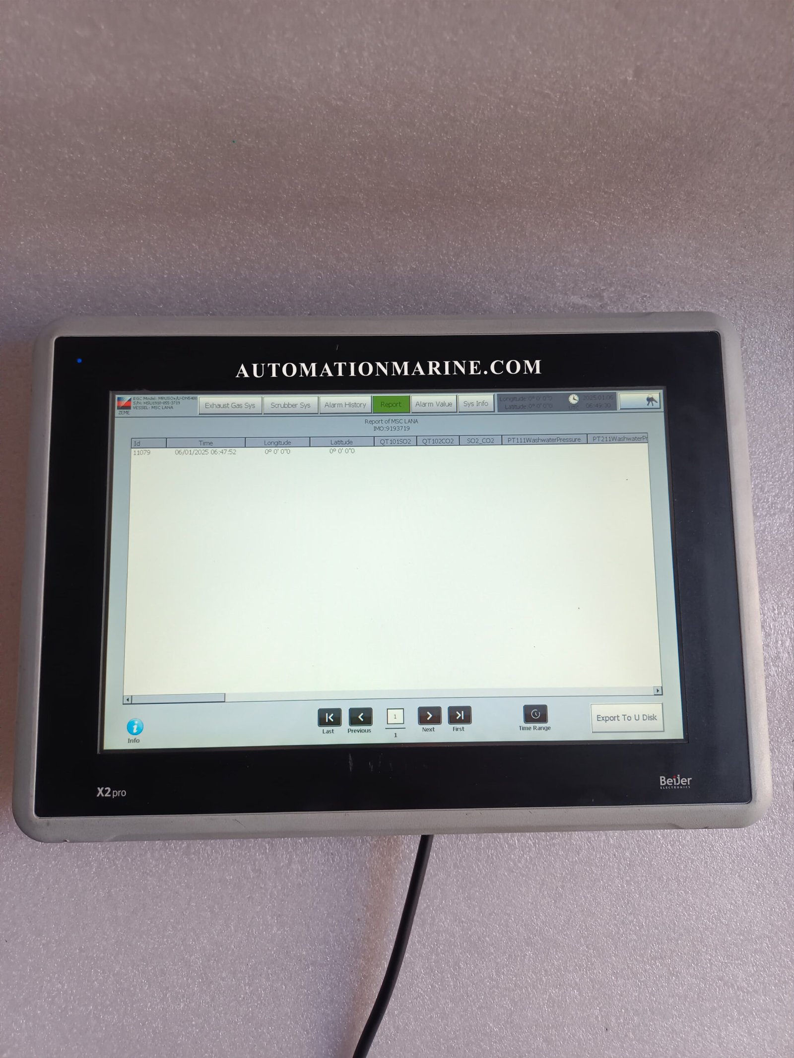 BEIJER X2 PRO 12-B2 BEIJER X2PRO12-B2 BEIJER 640000205 HUMAN MACHINE INTERFACE (HMI)