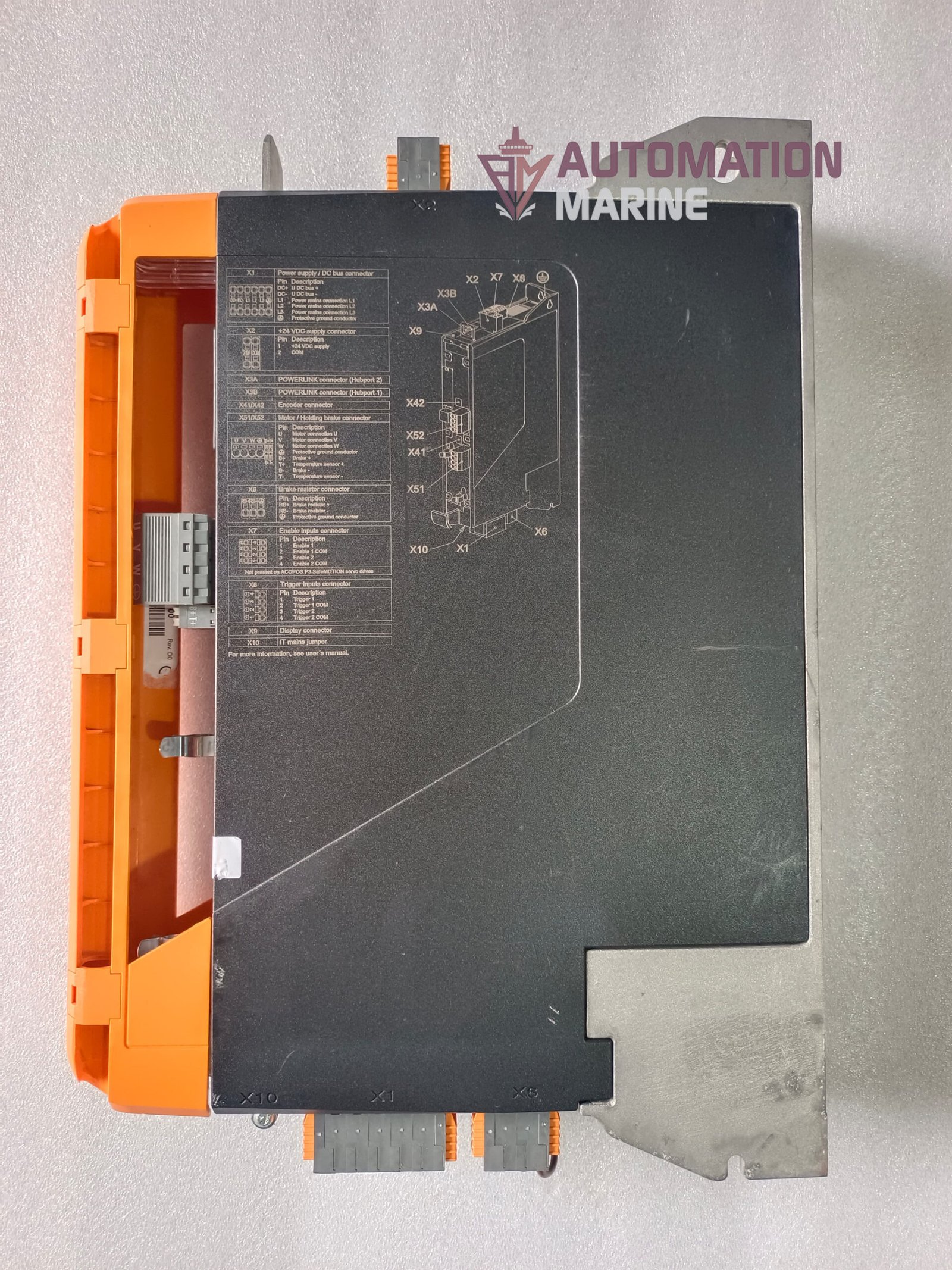 B&R 8EI2X2HWD10.0600-1 B&R ACOPOS P3 8EI2X2HWD1006001 SERVO AC DRIVE