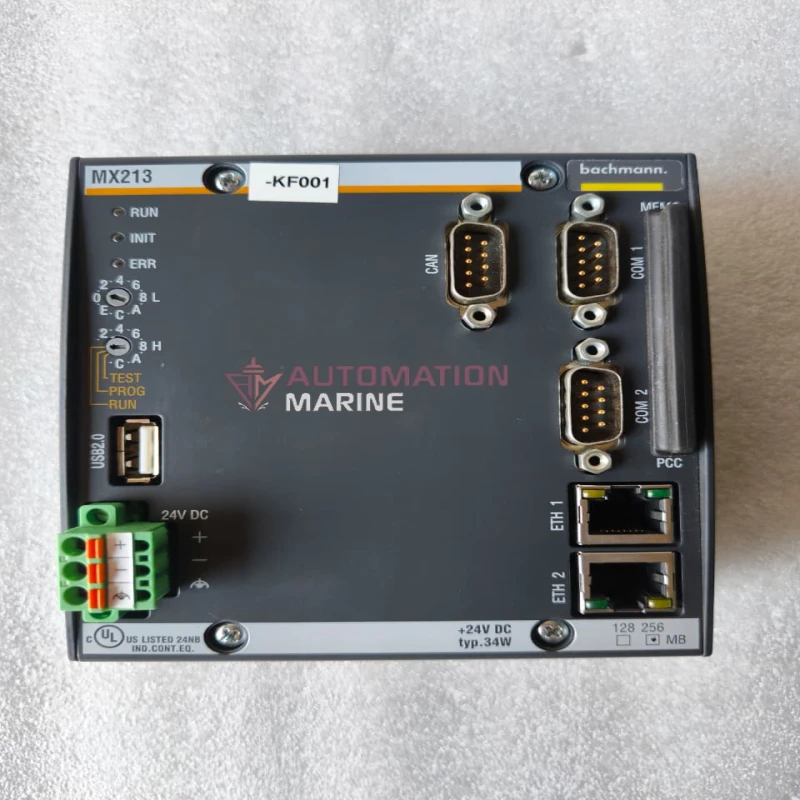 Bachmann AIC214 Analog Input Module – 4 Channel Universal AI | MX200 PLC I/O MODULE