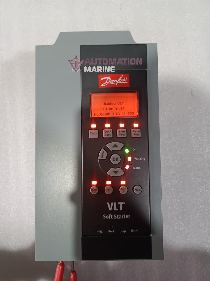 DANFOSS MCD5-0053B-T5-G1X-20-CV2 VLT SOFT STARTER 35HP SOFT STARTER