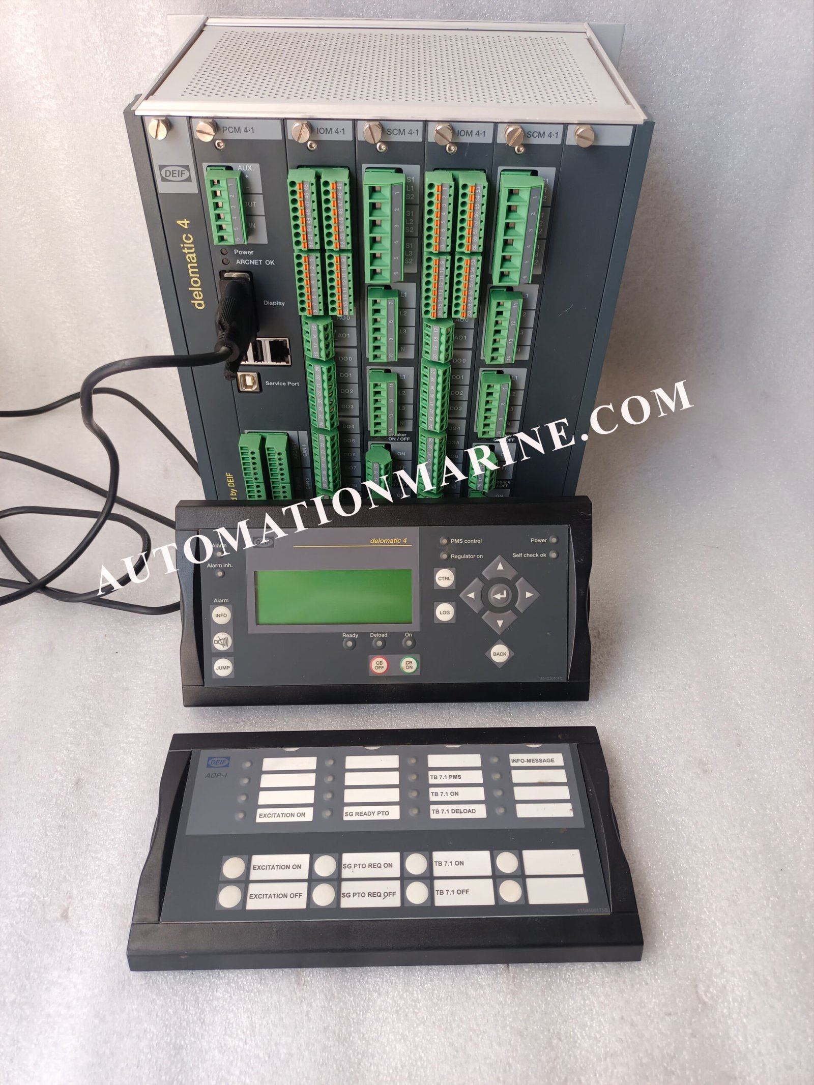 DEIF DELOMATIC4 DEIF DGU0007 DEIF PCM4.1 DEIF IOM4.1 DEIF SCM4.1 DEIF DELOMATIC4 FULL UNIT CONTROLLER
