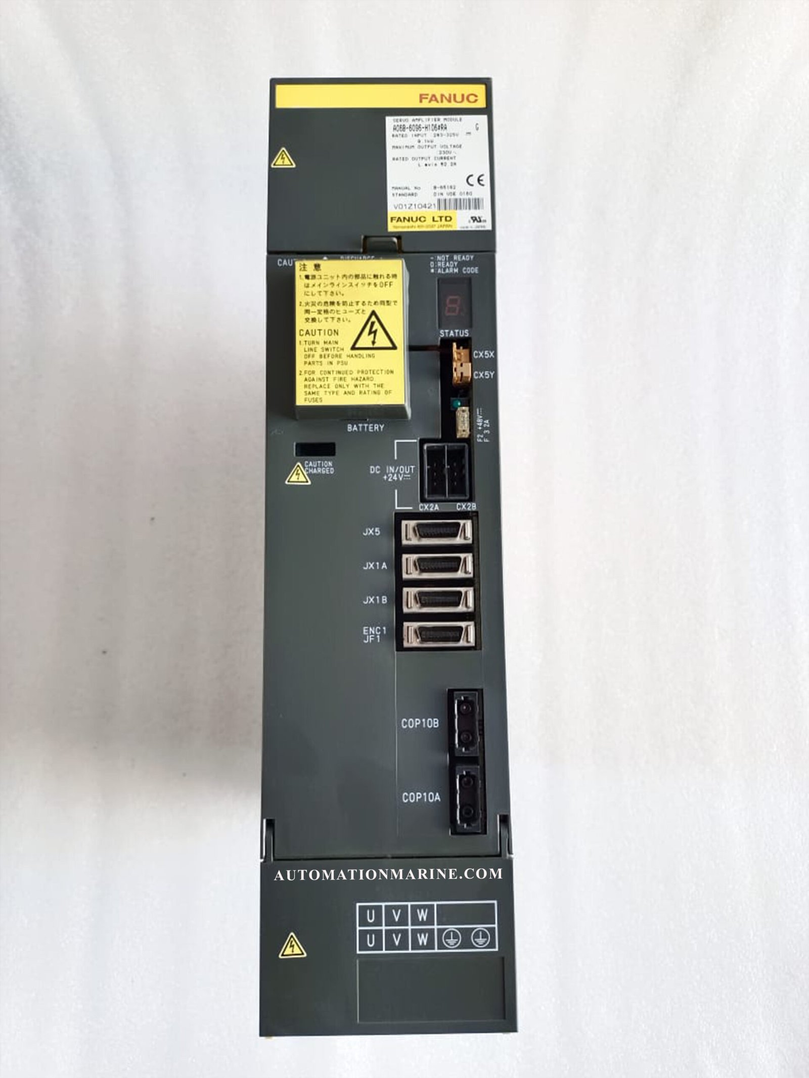 FANUC A06B-6096-H106#RA  FANUC SERVO AMPLIFIER MODULE A06B-6096-H106#RA SERVO AC DRIVE