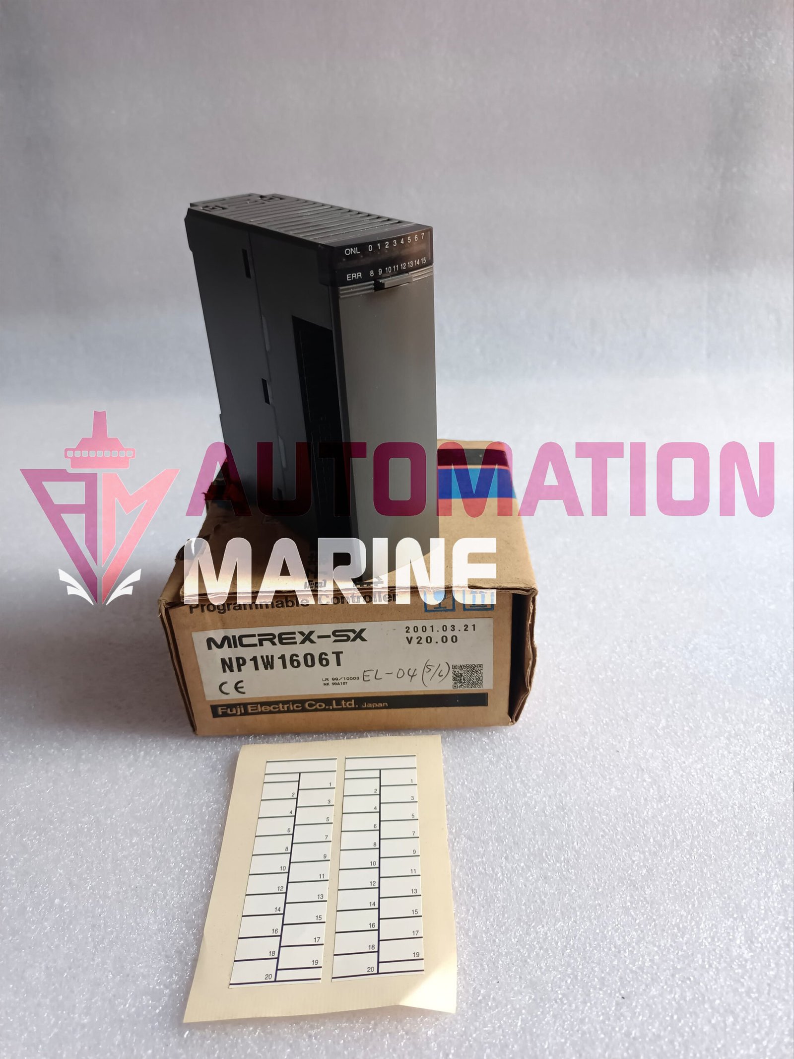 NP1W1606T FUJI MICREX-SX NP1W1606T DIGITAL I/O MODULE MODULE