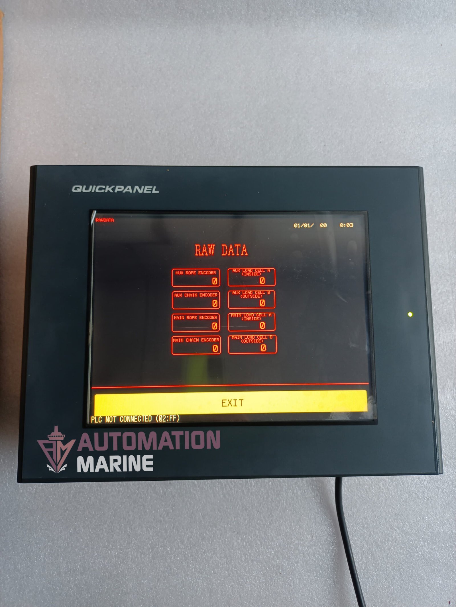 GE FANUC CQPICTDE0000-A QUICK PANEL CQPICTDE0000-A NEW HUMAN MACHINE INTERFACE (HMI)