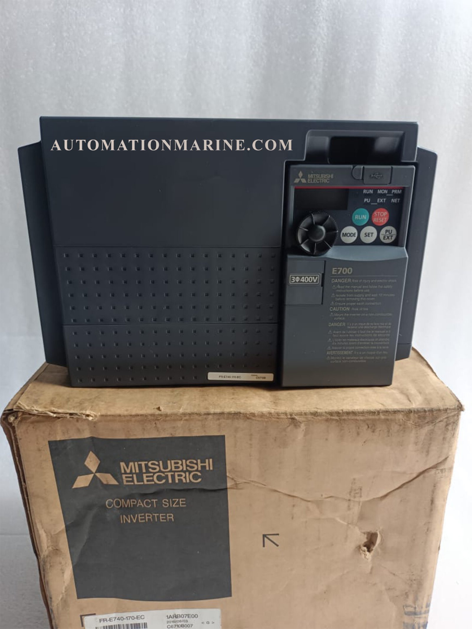 FR-E740-170-EC MITSUBISHI FR-E740-170-EC MITSUBISHI 10HP AC DRIVE 480V AC DRIVE