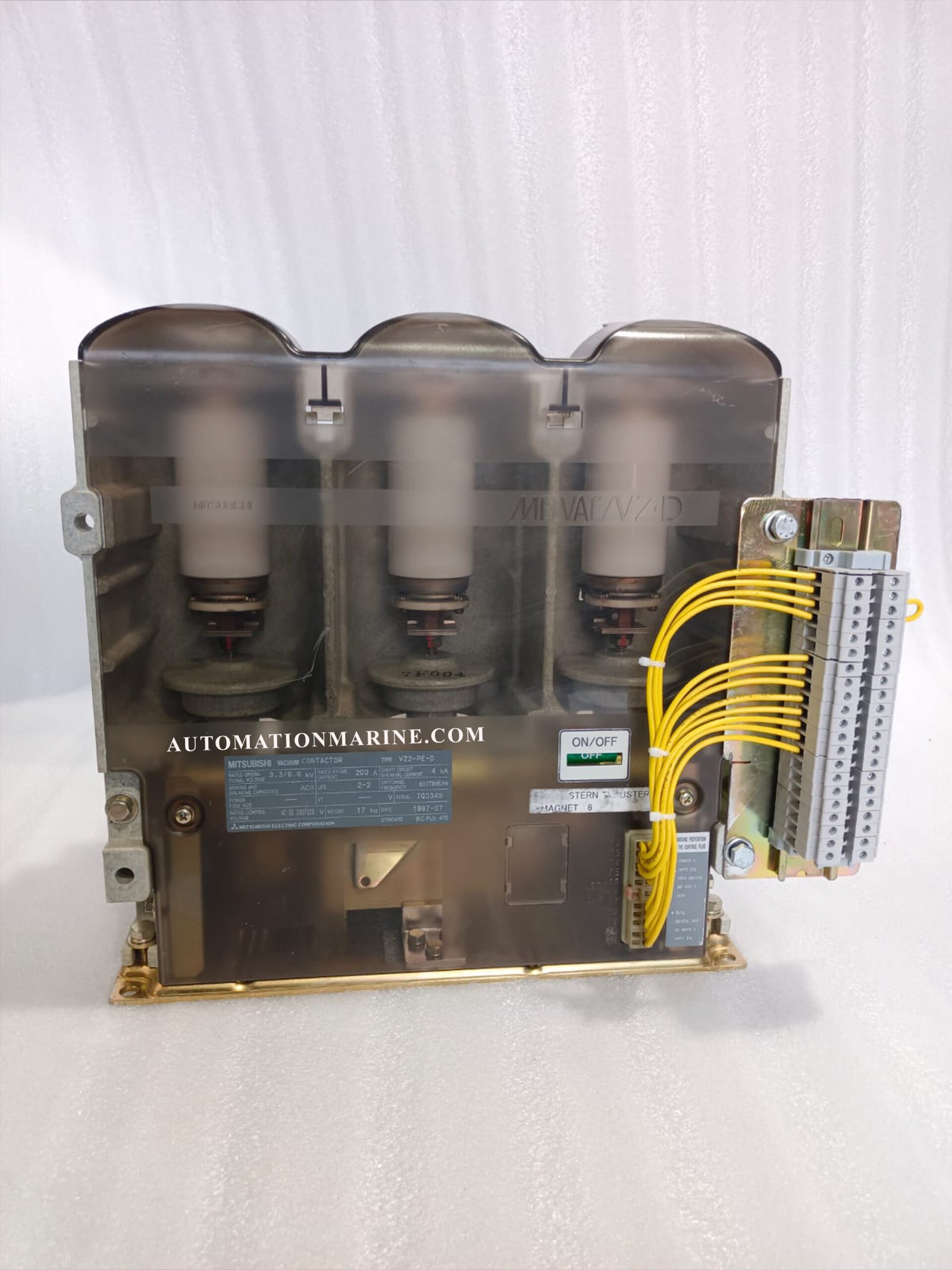 VZ2-PE-D VACUUM CONTACTOR 200AMP MITSUBISHI 200AMP  VACUUM CONTACTOR VACCUM CONTACTOR