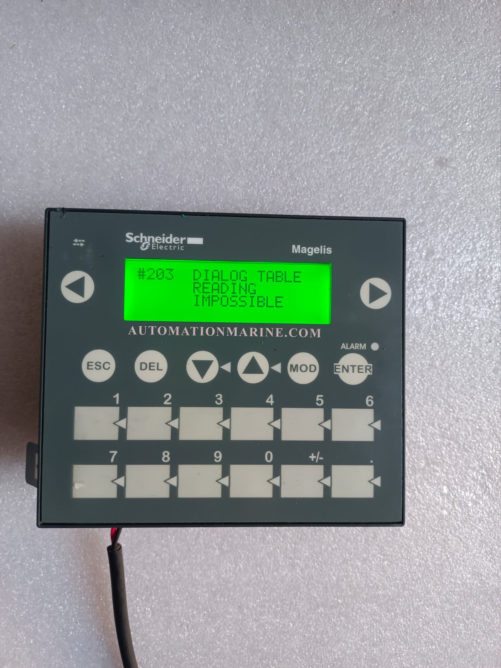 XBT-R411 SCHNEIDER XBT-R411 SCHNEIDER MAGELIS XBT-R411 HUMAN MACHINE INTERFACE (HMI)
