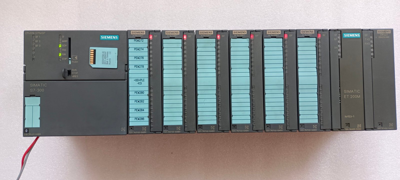 SELL FOR FULL RENK ONLY 3999$ FREE SHIPPING FAST  6ES7318-3EL01-0AB0 SIEMENS CPU319-3PN/DP CPU CPU