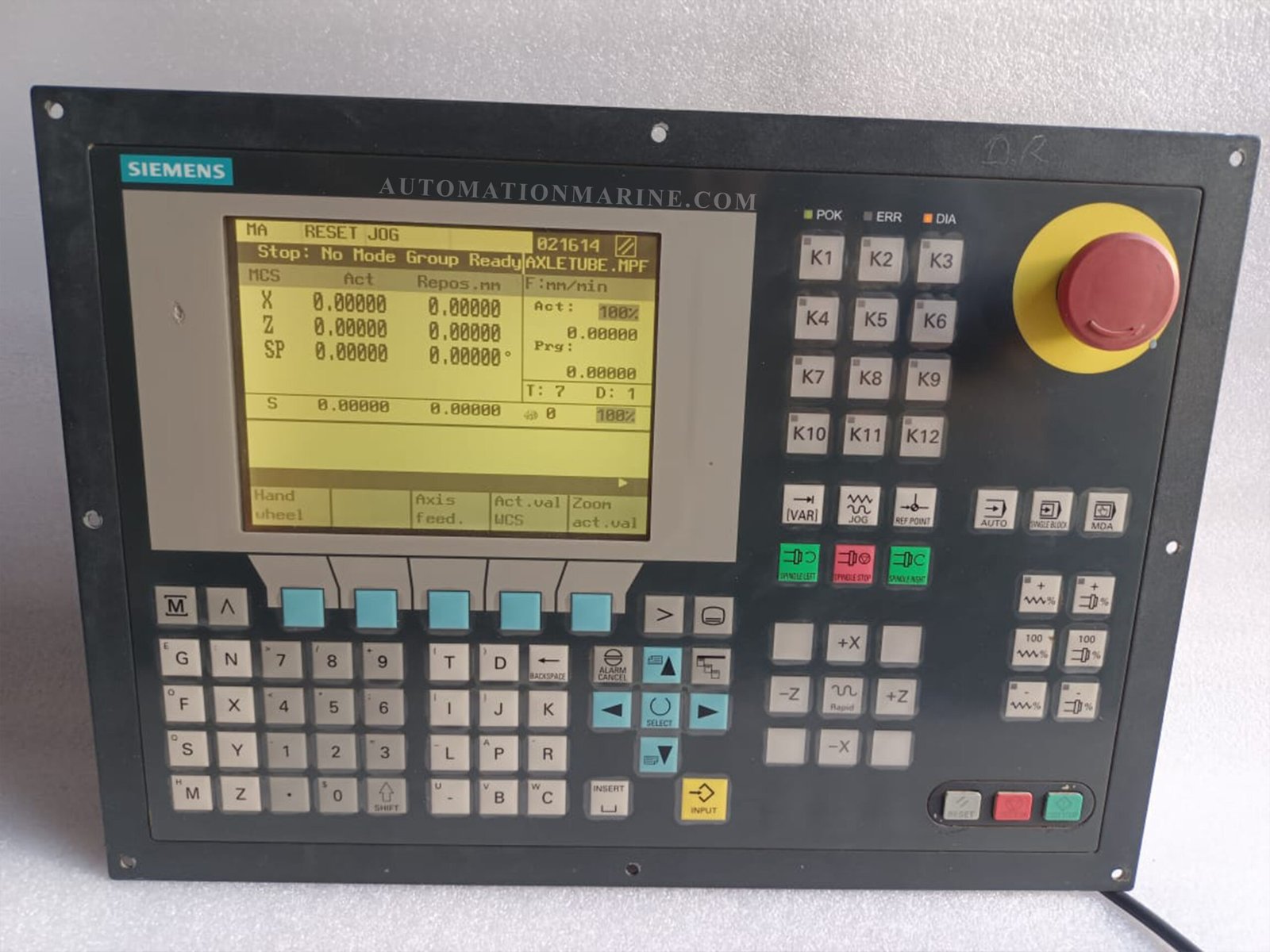 6FC5500-0AA00-1AA0 SIEMENS 6FC55000AA001AA0 SIEMENS SINUMERIK 802S BASE LINE HMI