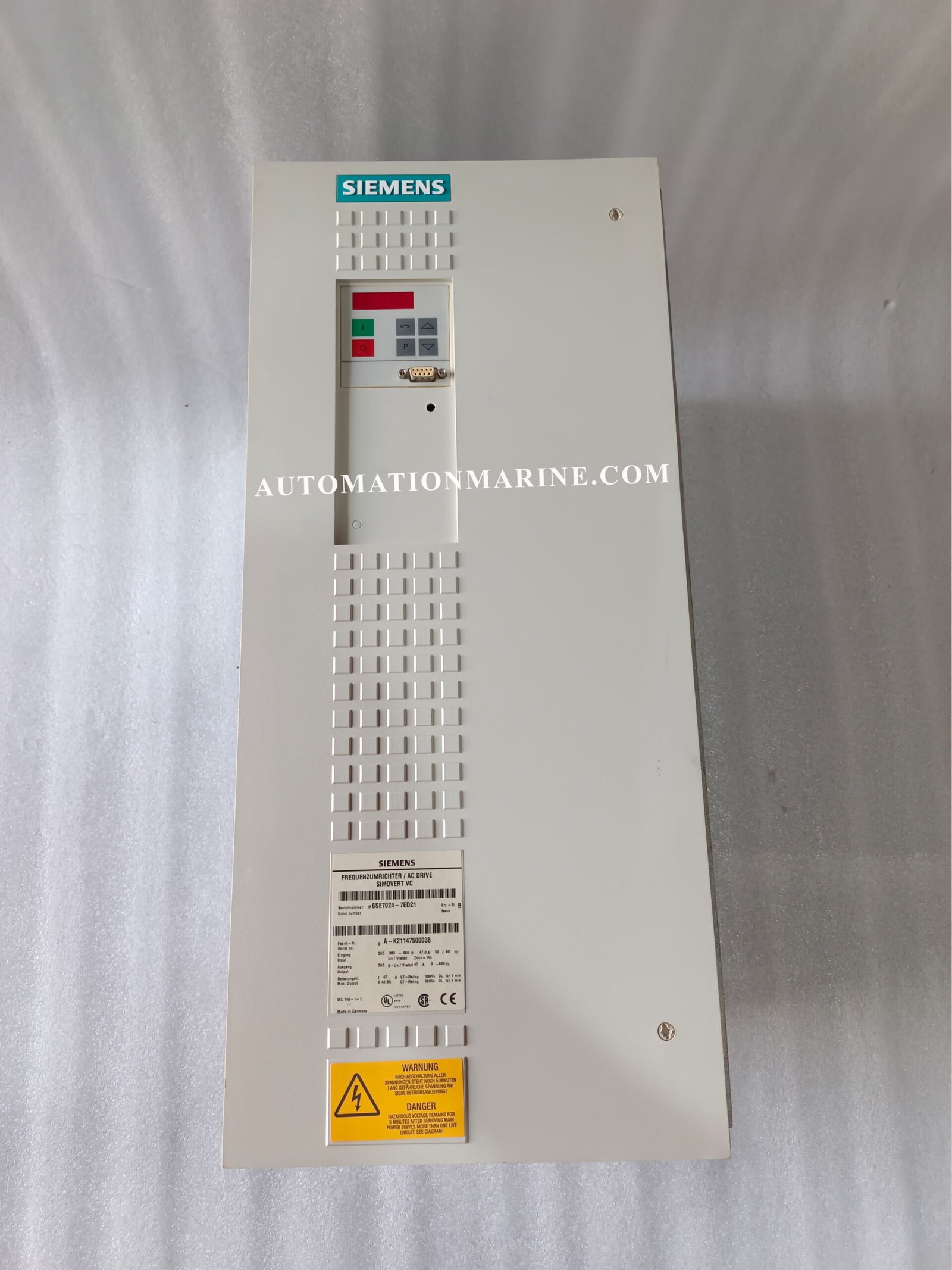 6SE7024-7ED21 SIEMENS 6SE7024-7ED21 AC DRIVE