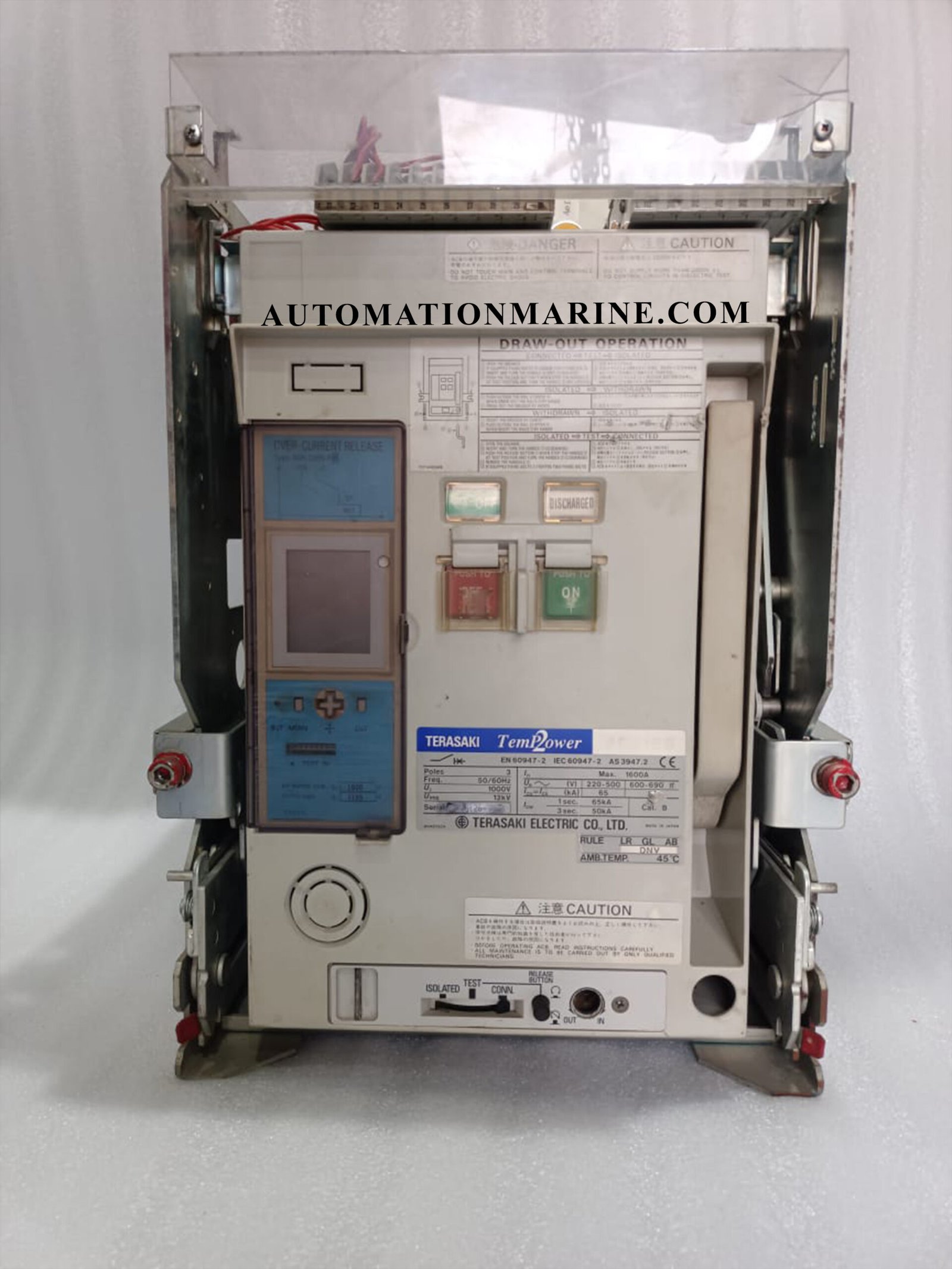 TERASAKI AR216S AIR CIRCUIT BREAKER TERASAKI TEMPOWER2 AR216S AIR CIRCUIT BREAKER