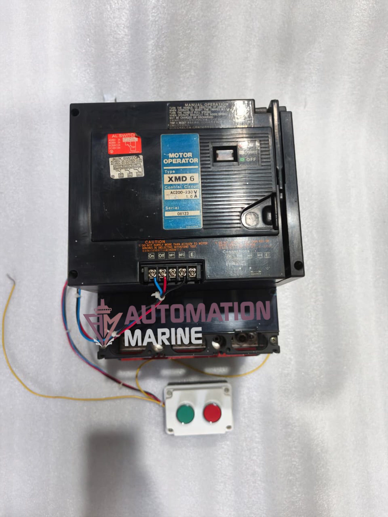 TERASAKI CIRCUIT BREAKER XS630NJ TERASAKI MOTOR OPERATOR XMD6 220V MODULE