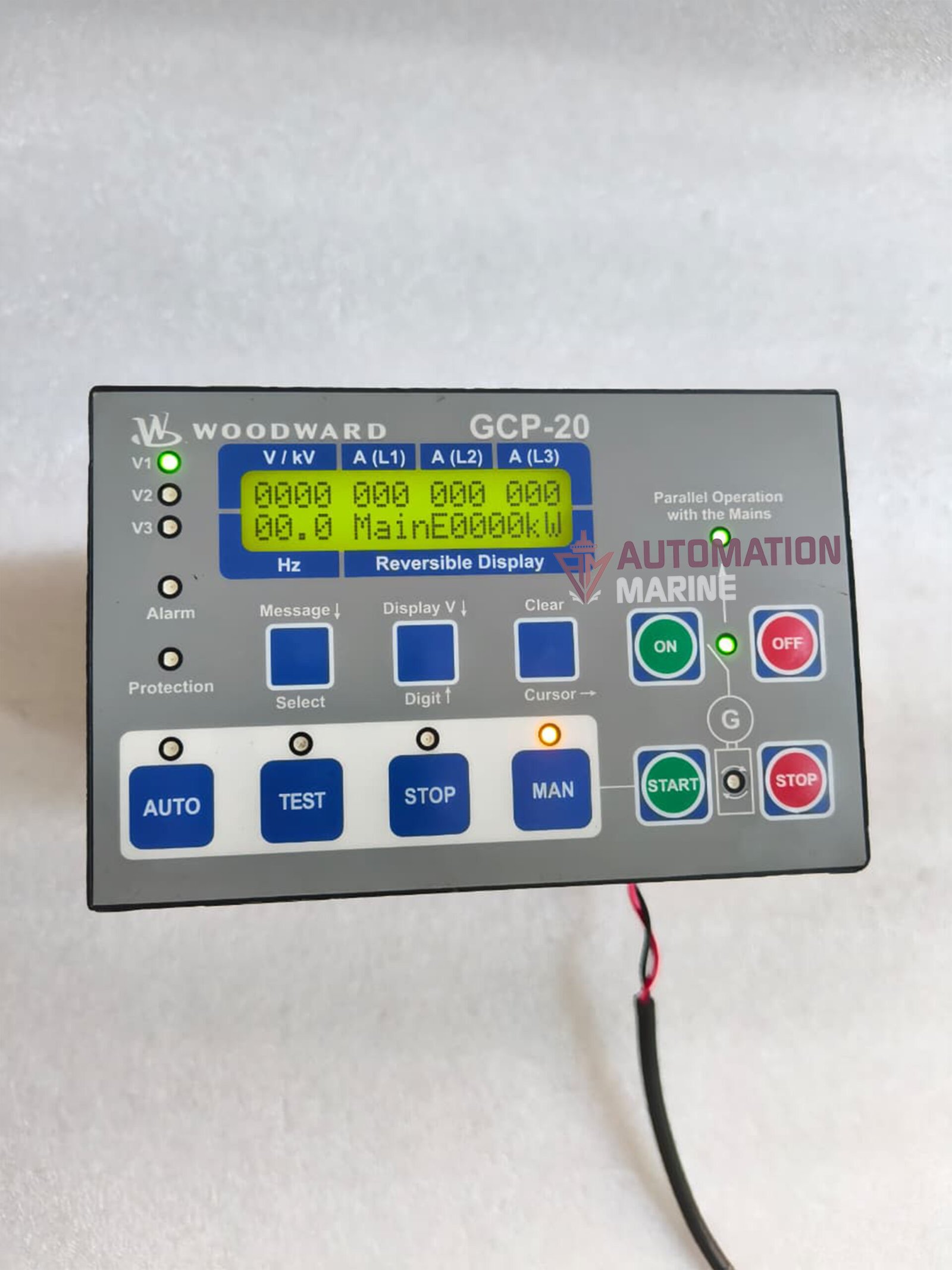 WOODWARD 8440-1014  WOODWARD GCP20 GENERATOR CONTROL CONTROLLER