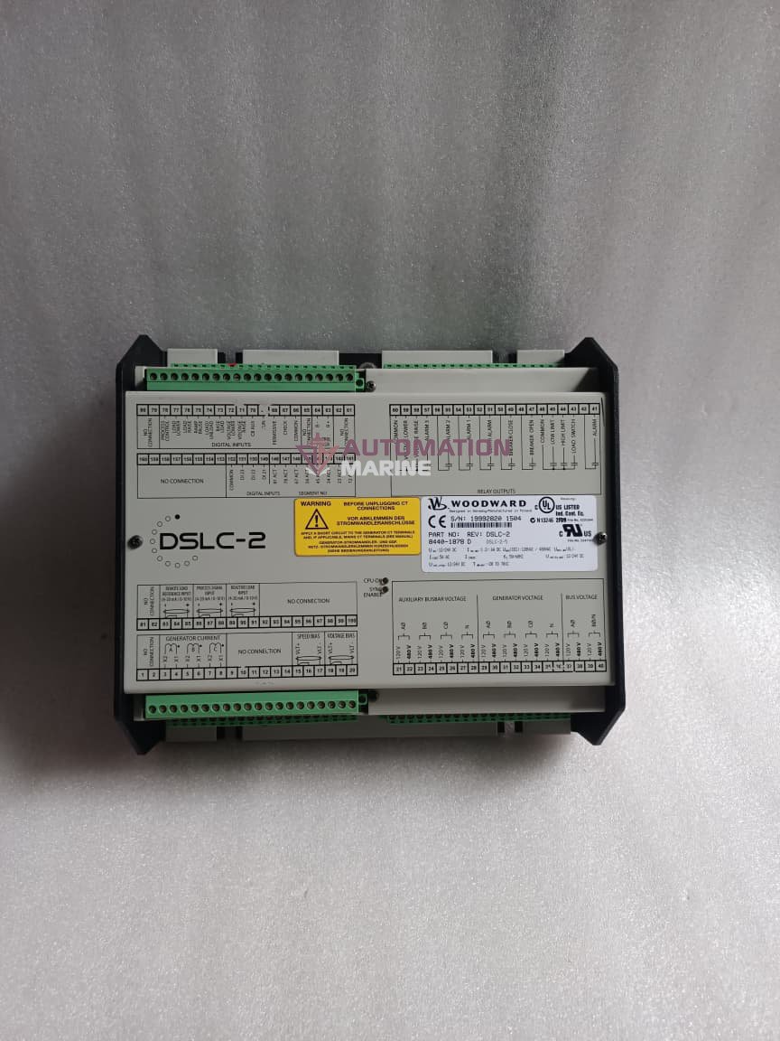 WOODWARD DSLC-2 WOODWARD 8440-1878 DIGITAL SYNCRONIZER LOAD CONTROL TESTED OK CONTROLLER
