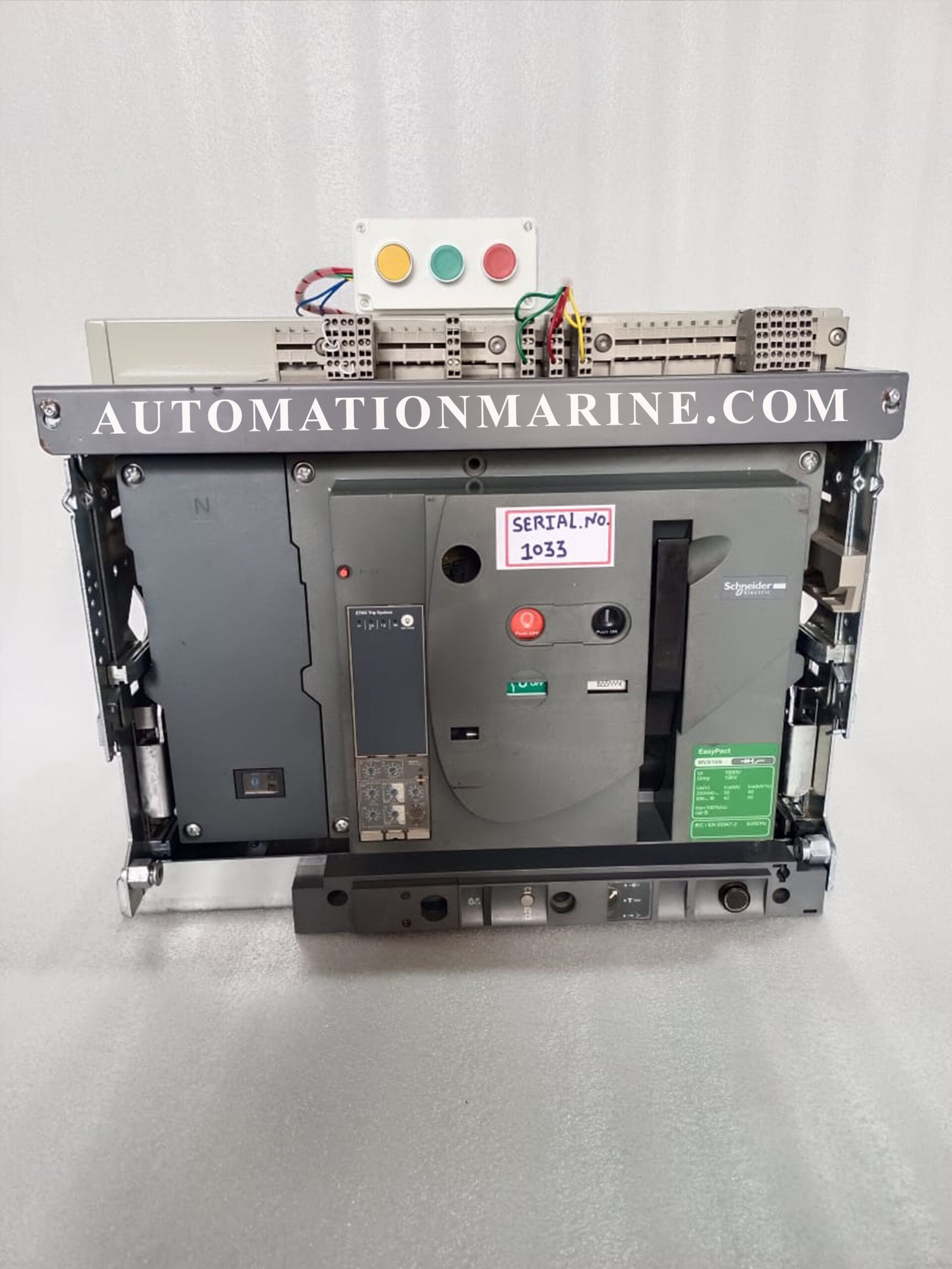 SCHNEIDER EASYPACT  MVS10N AIR CIRCUIT BREAKER SCHNEIDER 1000AMP 4POL AIR CIRCUIT BREAKER AIR CIRCUIT BREAKER