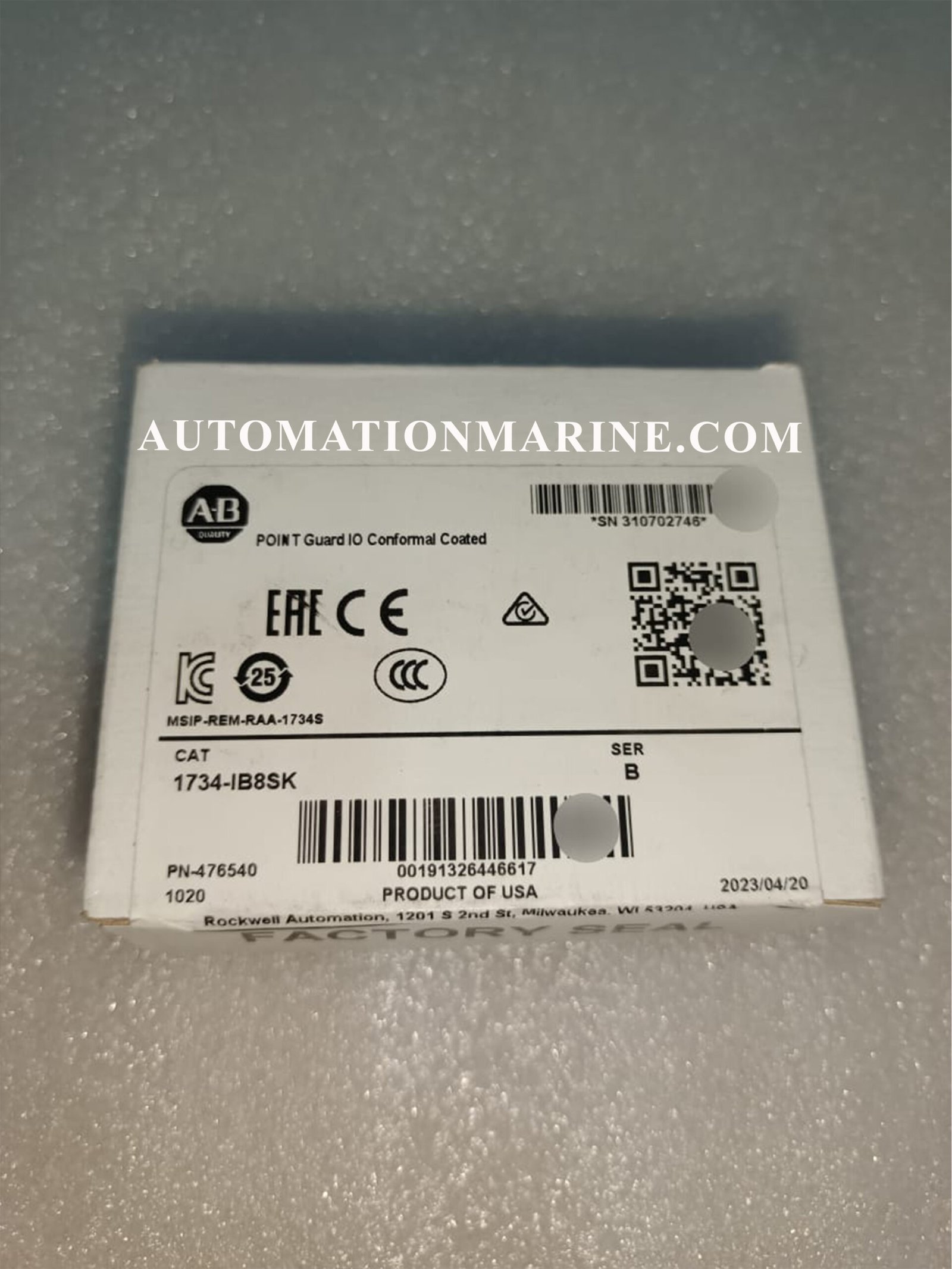 1734-IB8SK POINT Guard IO Conformal Coated  1734IB8SK MODULE