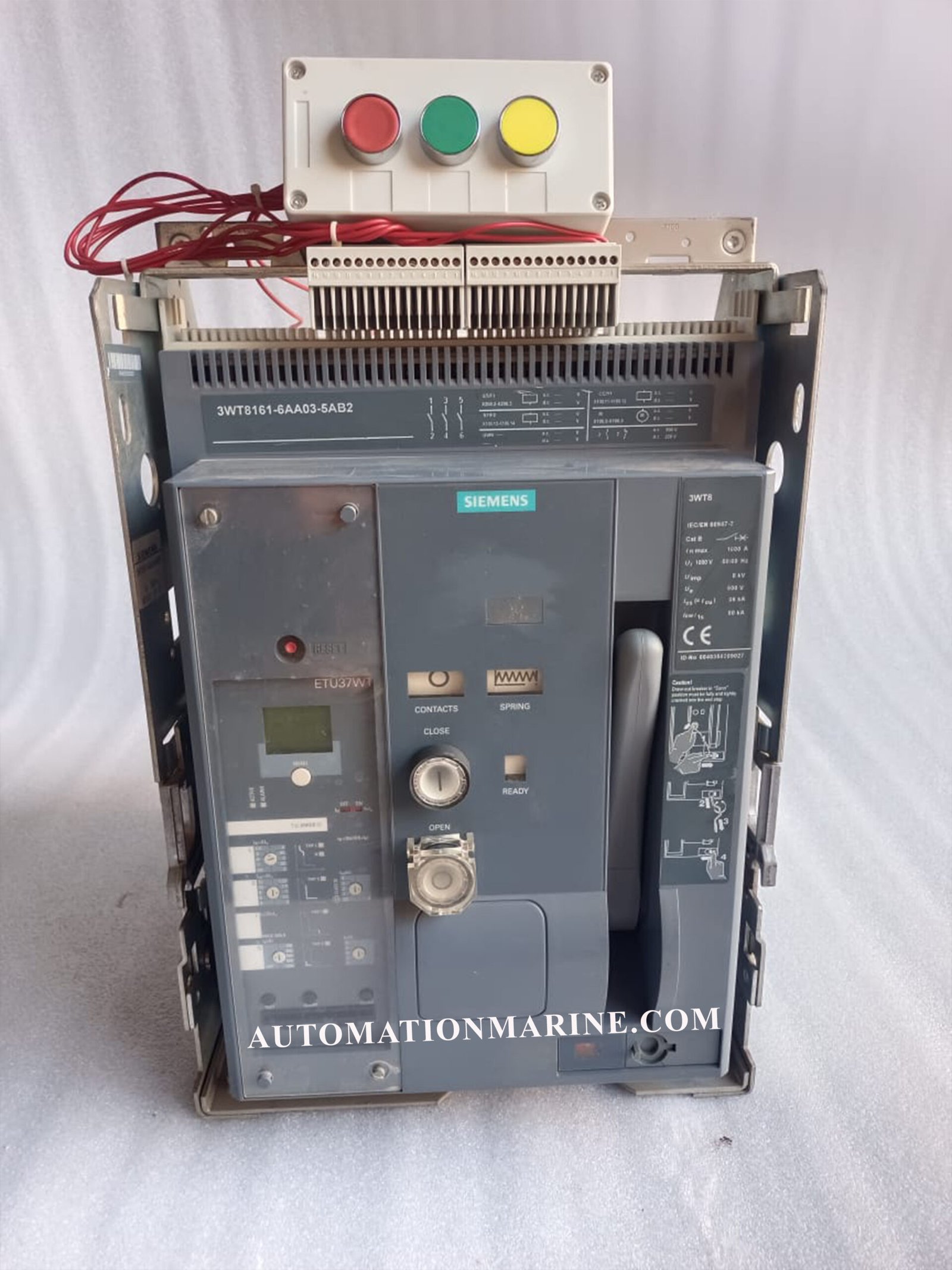 3WT8161-6AA03-5AB2 3WT8161-6AA04-5AB2  3WT8 1600AMP 3POL AIR CIRCUIT BREAKER AIR CIRCUIT BREAKER