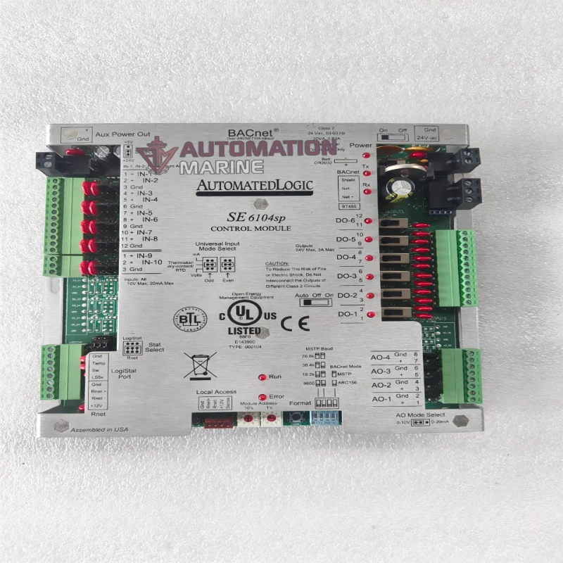 AUTOMATED LOGIC SE6104SP CONTROL MODULE – INDUSTRIAL AUTOMATION CONTROL UNIT MODULE