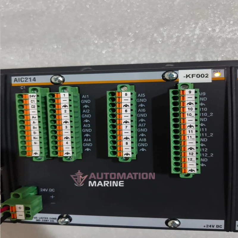 Bachmann AIC214 Analog Input Module – 4 Channel Universal AI | MX200 PLC I/O MODULE
