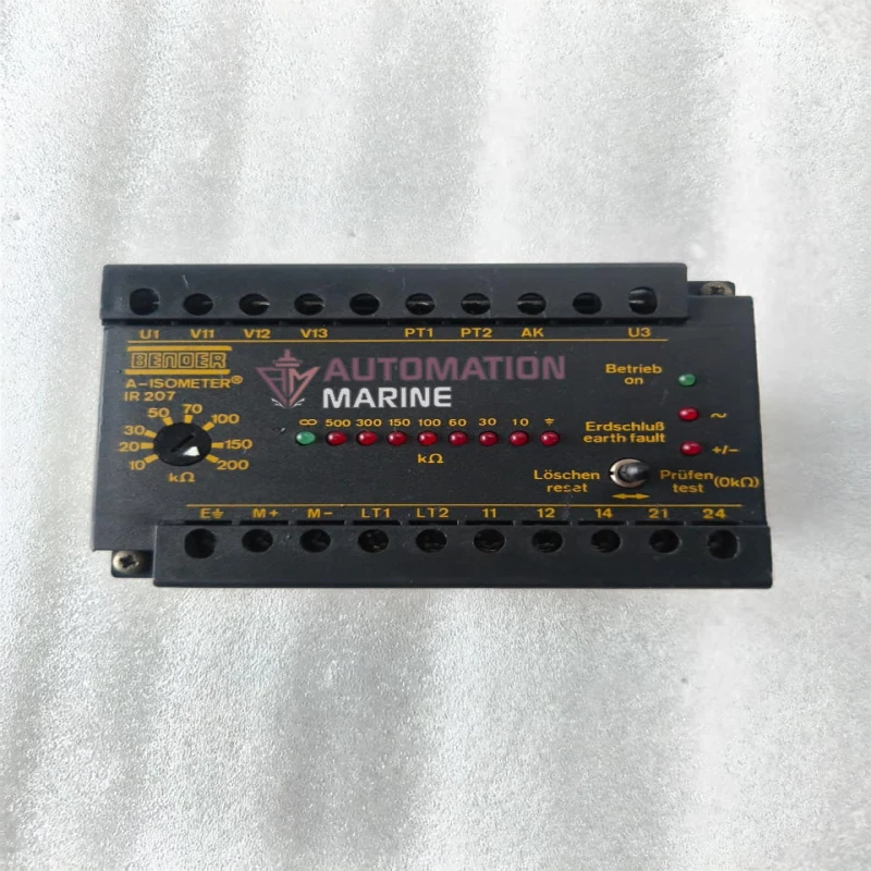 BENDER IR207L-R Insulation Monitoring Relay | Continuous Insulation Resistance Monitor for IT Power Systems OTHERS