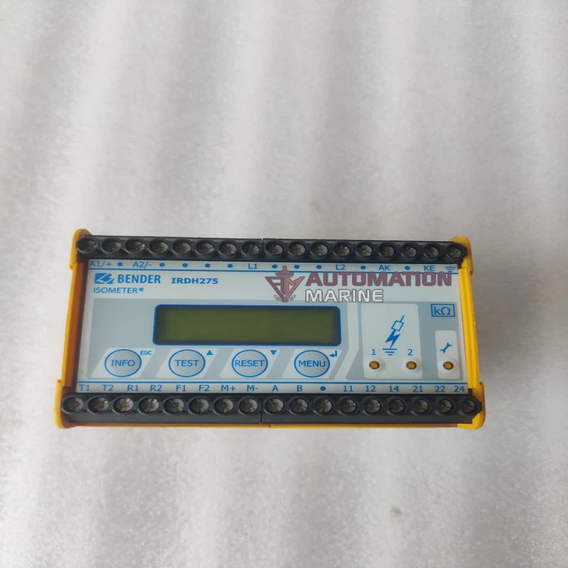 BENDER IRDH275-49327 Insulation Monitoring Device (IMD) for Unearthed IT Power Systems | Continuous Insulation Resistance Monitoring OTHERS