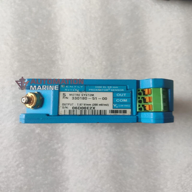 Bently Nevada 330180-51-00 3300 XL 5/8 mm Proximitor Sensor, 5 Metre System, DIN Mount, 24 VDC OTHERS