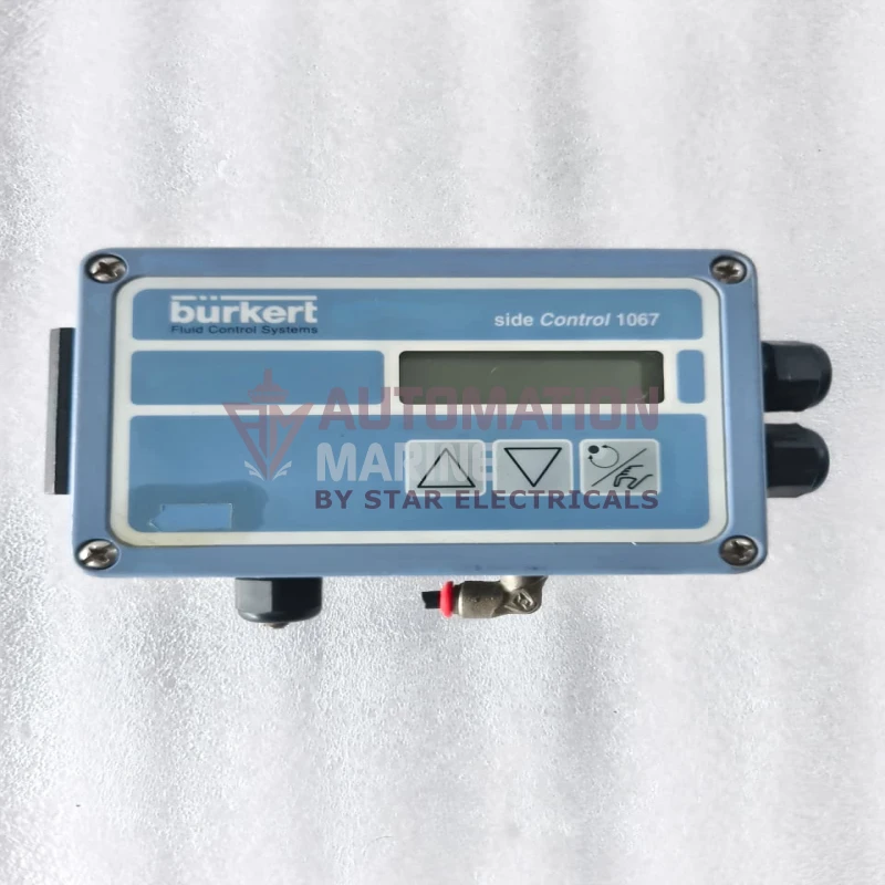 BURKERT SIDE CONTROL 1067 Positioner 00551867 for Pneumatic Actuators, 24VDC, Single Acting, 6 Bar OTHERS