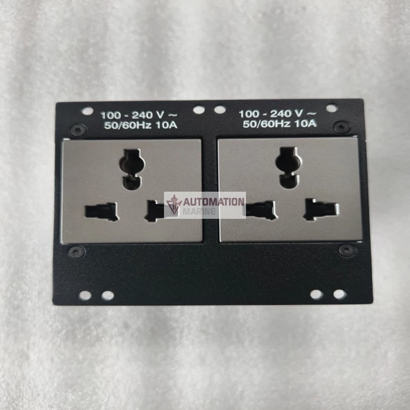 Crestron FTA-PWR-262 Dual Universal AC Power Outlet Module | FlipTop 600 Series | PN 6507152 MODULE