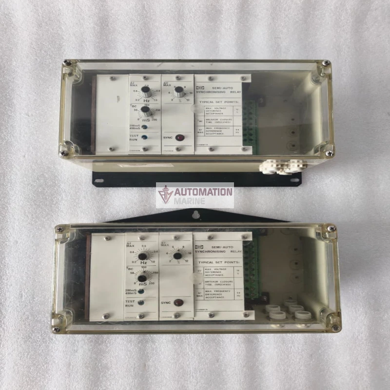 DEIF 1114320011B HAS-2N Semi-Auto Synchronising Relay | Electrical Generator Synchronization Relay RELAY