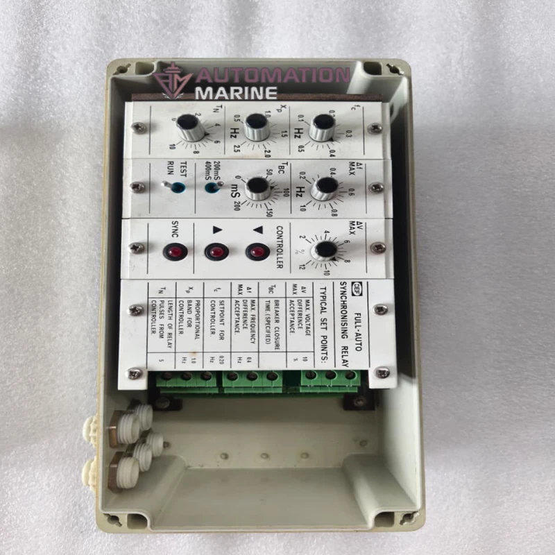 DEIF Full-Auto Synchronising Relay – Automatic Generator Synchronization Controller | Industrial Synchronizing Relay CONTROLLER
