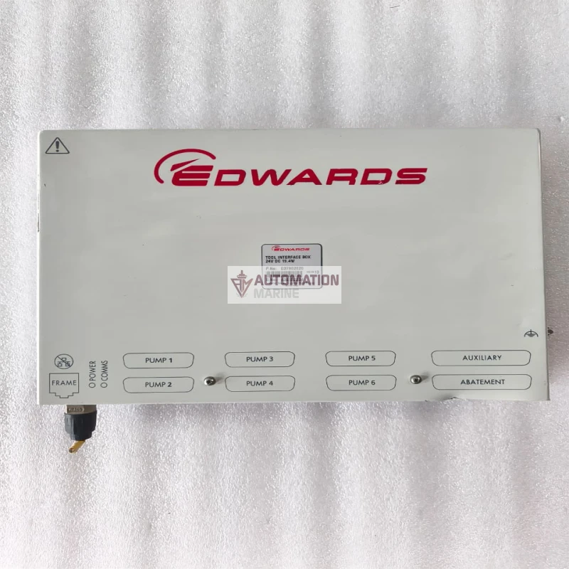 Edwards D37902020 Tool Interface Box 24V DC 19.4W – Pump 1-6, Auxiliary And Abatement Interface MODULE