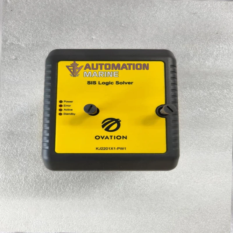 Emerson KJ2201X1-PW1 SIS Logic Solver | DeltaV Ovation Safety Instrumented System Controller | 24VDC CONTROLLER