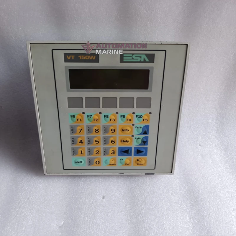 ESA VT150W00000 / ESA VT 150W Industrial HMI Operator Panel with Keypad Display HUMAN MACHINE INTERFACE (HMI)