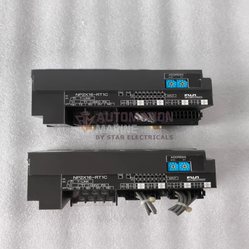 Fuji Electric NP2X16-RT1C T-Link I/O Terminal, 16-Point Digital Input Module, 24V DC, MICREX-SX PLC PROGRAMMABLE LOGIC CONTROLLER (PLC)