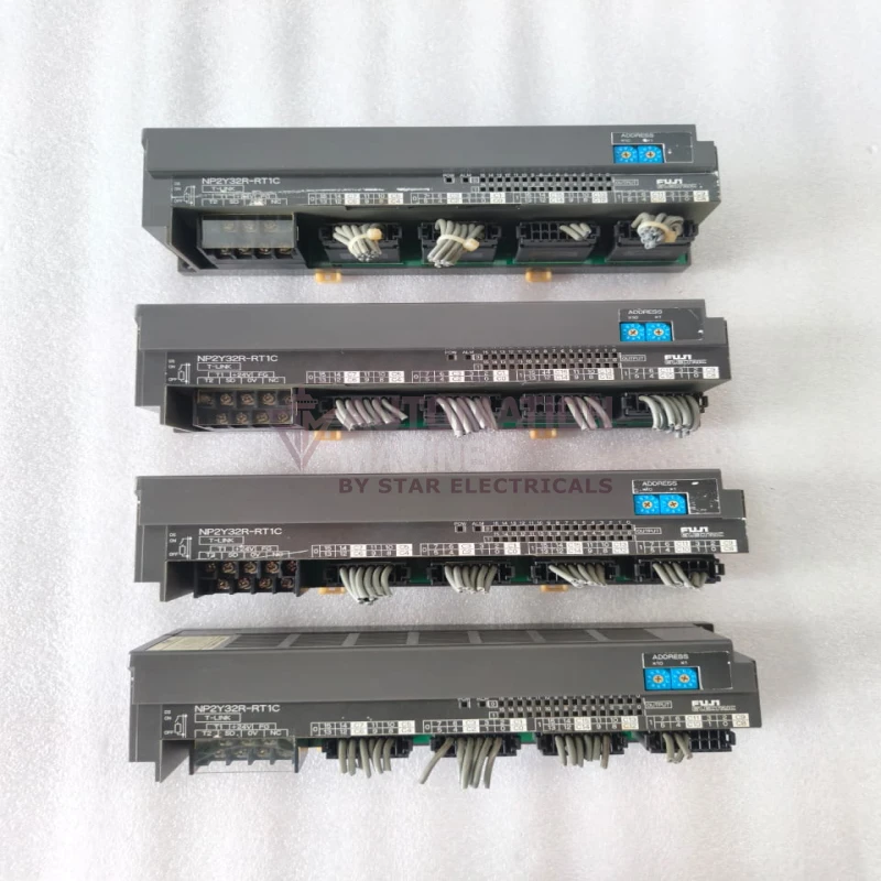 Fuji Electric NP2Y32R-RT1C T-Link I/O Terminal Module, 32-Point Relay Output, 24VDC, MICREX-SX MODULE