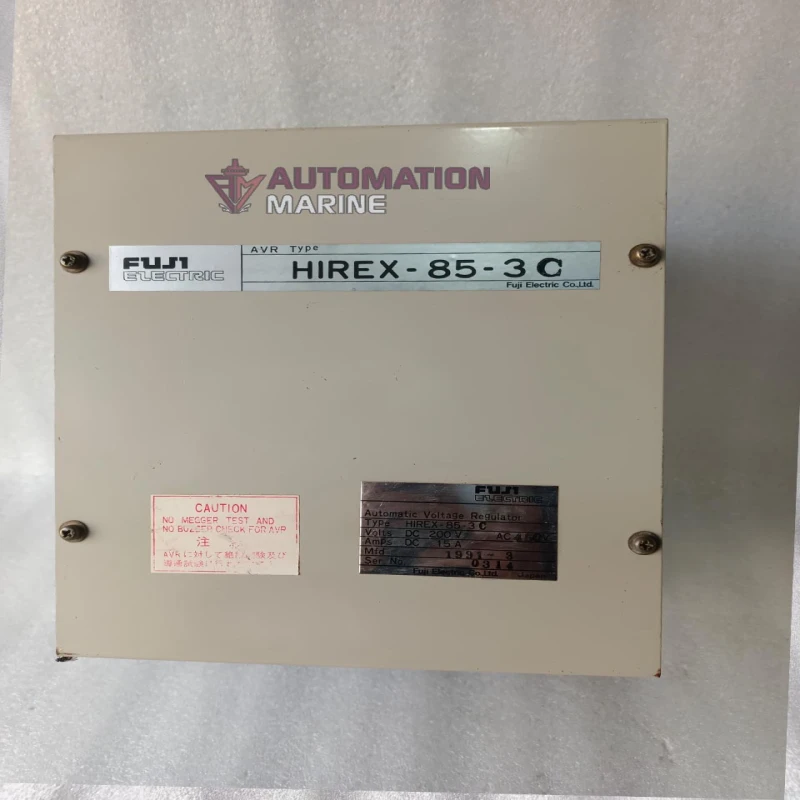 FUJI HIREX-85-3C Automatic Voltage Regulator (AVR) | Industrial Generator Voltage Control Module | Genuine Fuji Electric AVR OTHERS