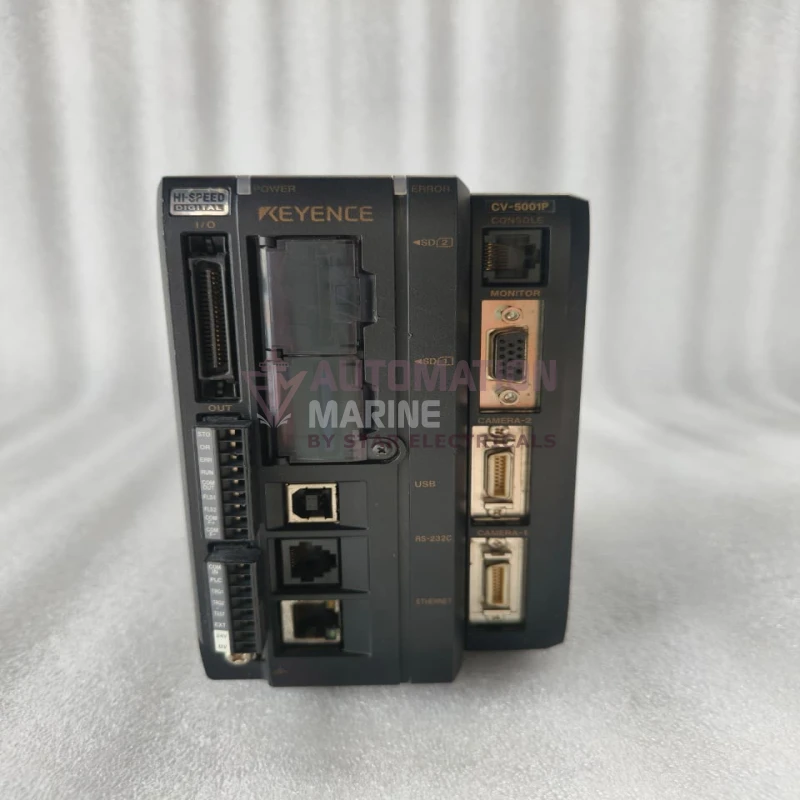 KEYENCE CV-5001P Digital Image Sensor / Vision Controller – CV-5000 Series, 2-Camera Industrial Vision Inspection Controller CONTROLLER
